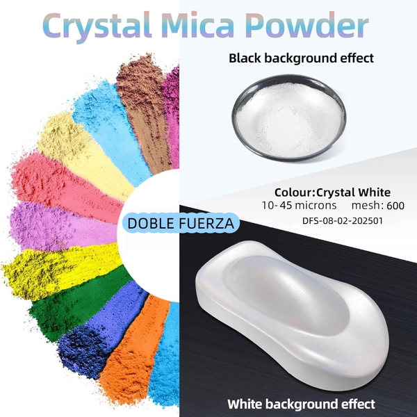Polvo de moscovita cristalina para resina epoxi, polvo de mica con brillo natural para colorear obras de arte con resina, pintura en aerosol para automóviles, velas, jabón, brillo